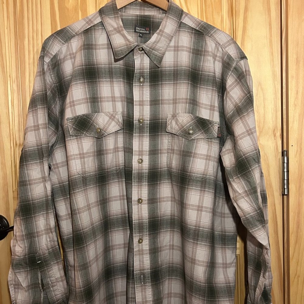 Royla Robbins flannel button up